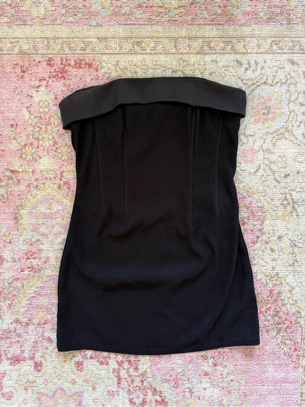 With Jean Black Chloe Corset Dress
